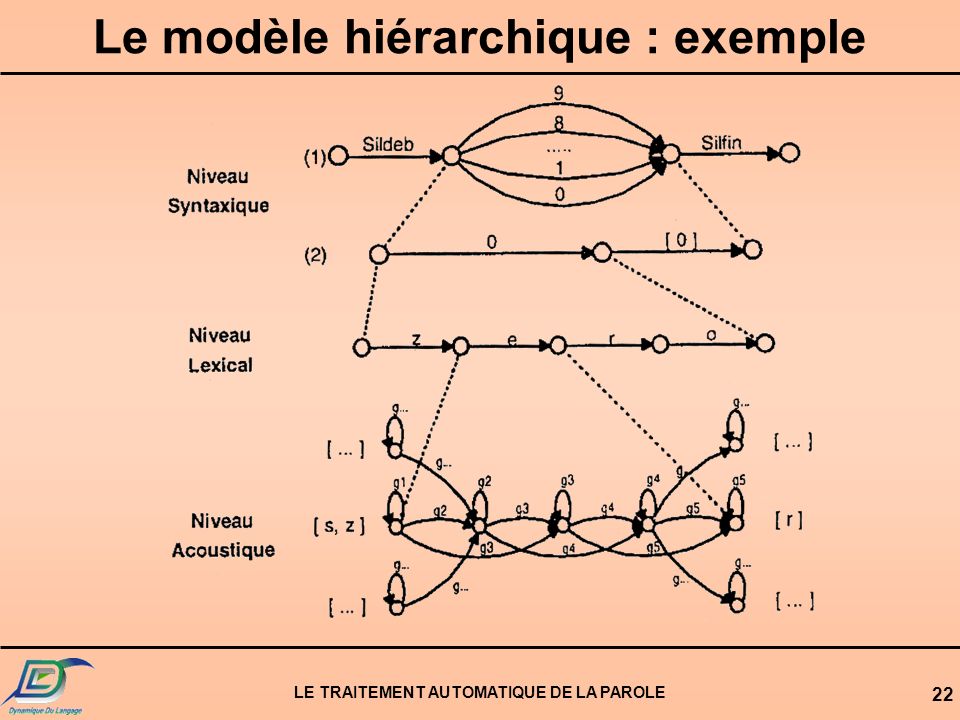 Le modèle hiérarchique : exemple