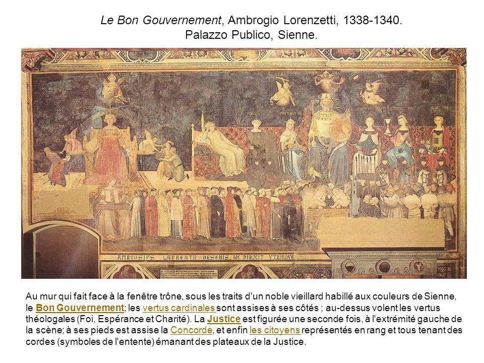 Le Bon Gouvernement, Ambrogio Lorenzetti,
