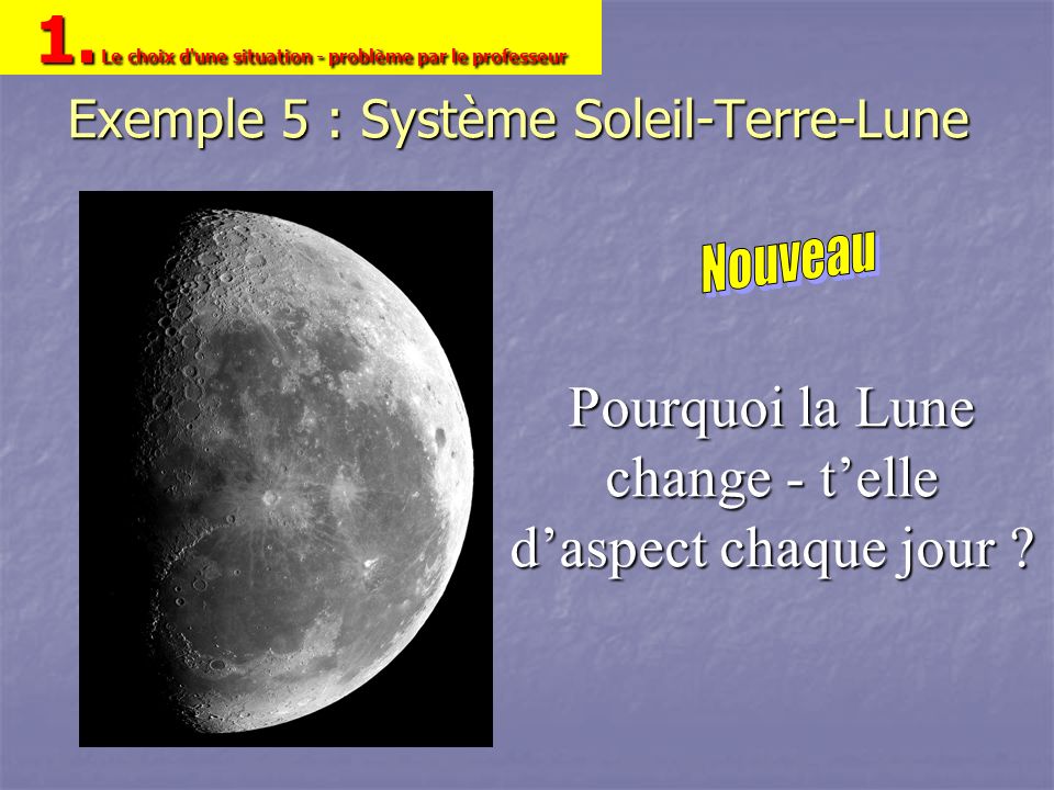 Exemple 5 : Système Soleil-Terre-Lune