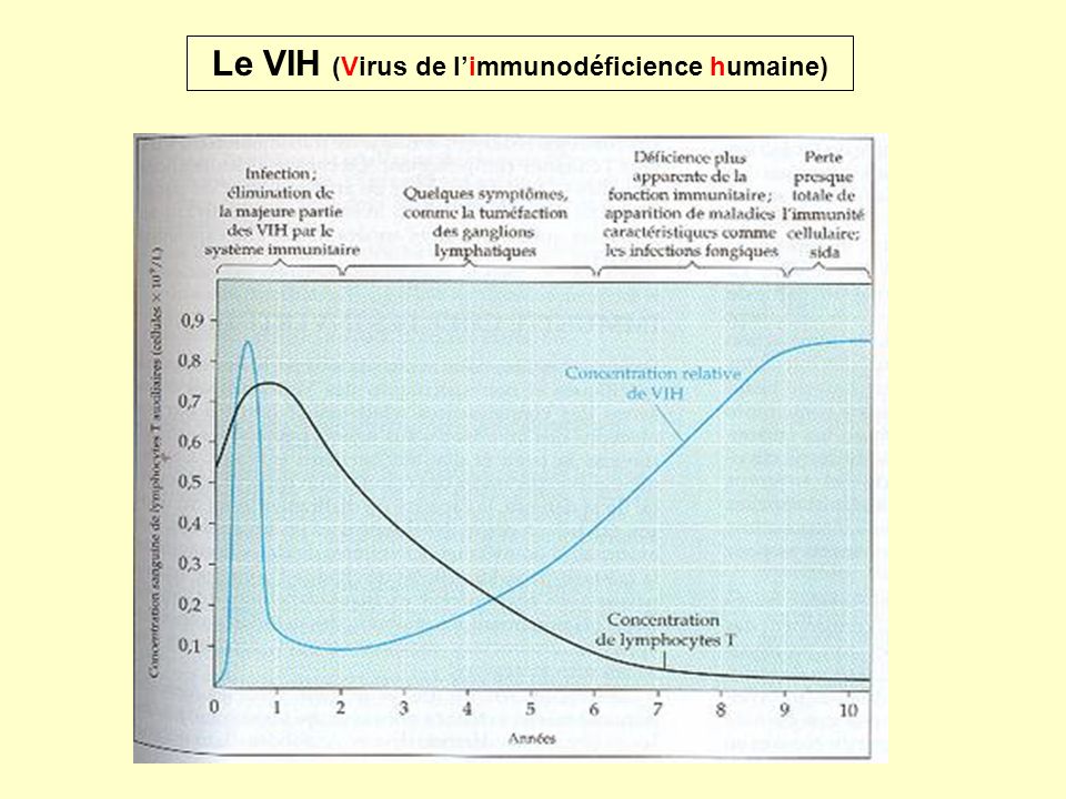 Le VIH (Virus de l’immunodéficience humaine)