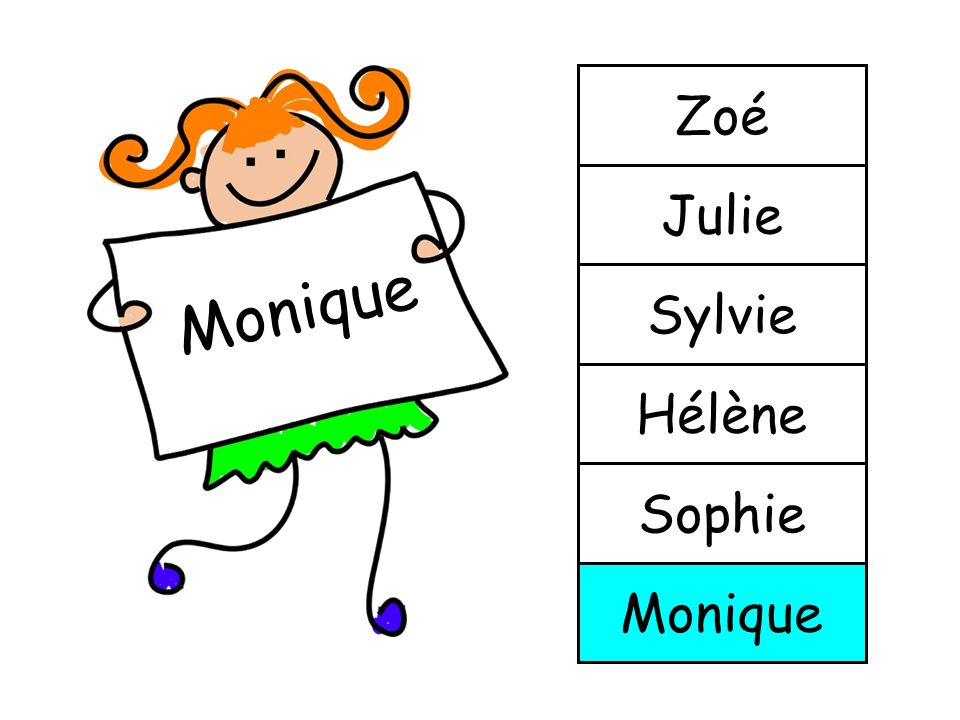 Zoé Julie Monique Sylvie Hélène Sophie Monique