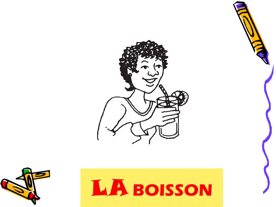 LA BOISSON the drink