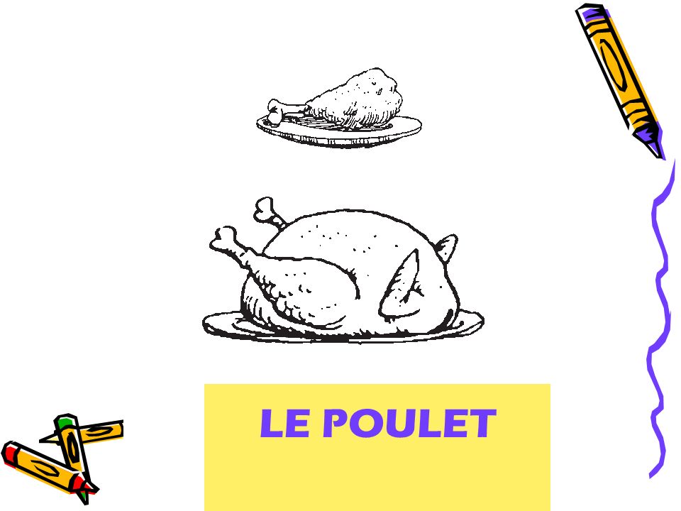 LE POULET chicken