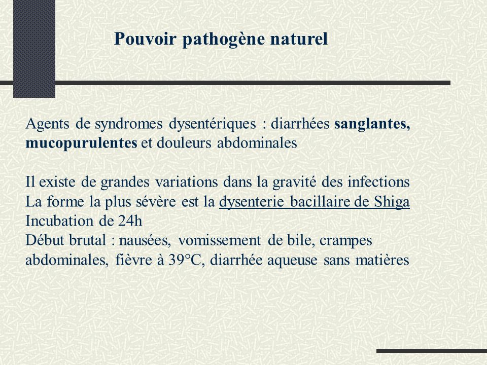 Pouvoir pathogène naturel