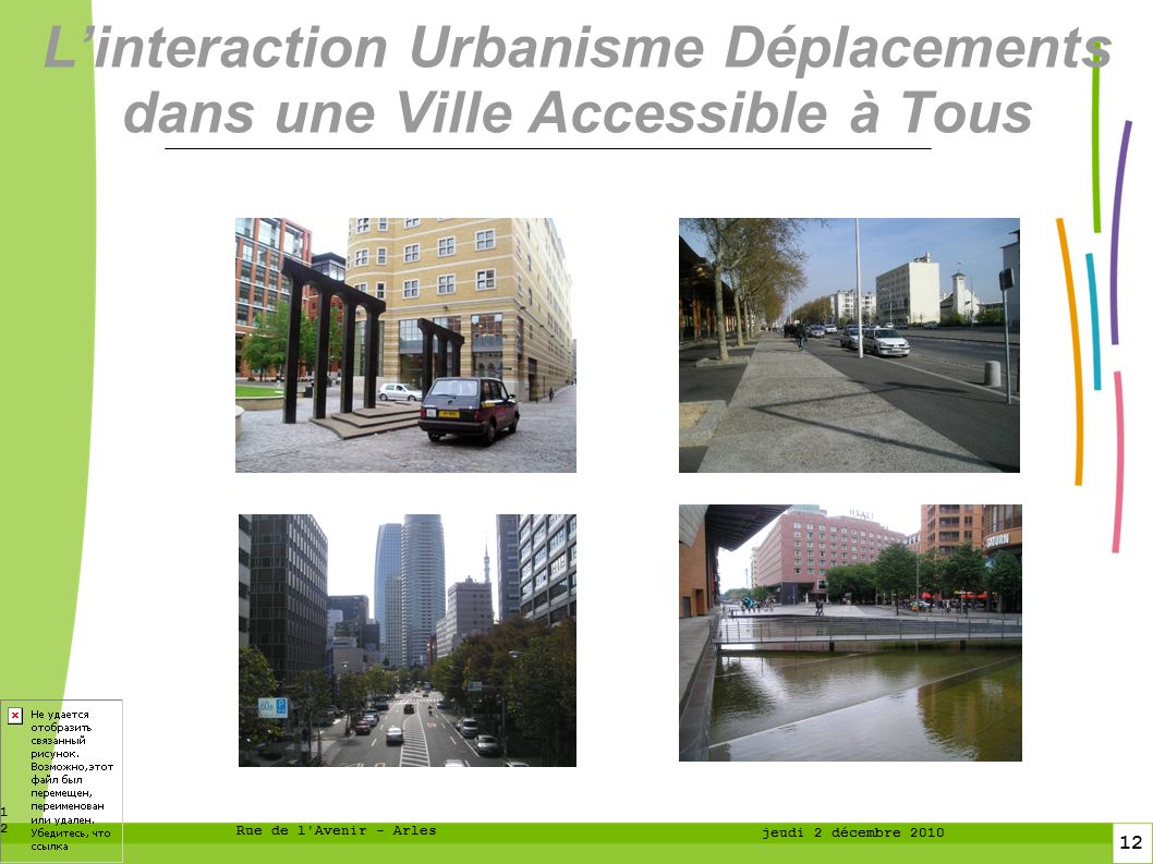 L’interaction Urbanisme Déplacements dans une Ville Accessible à Tous