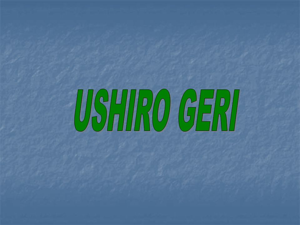 USHIRO GERI