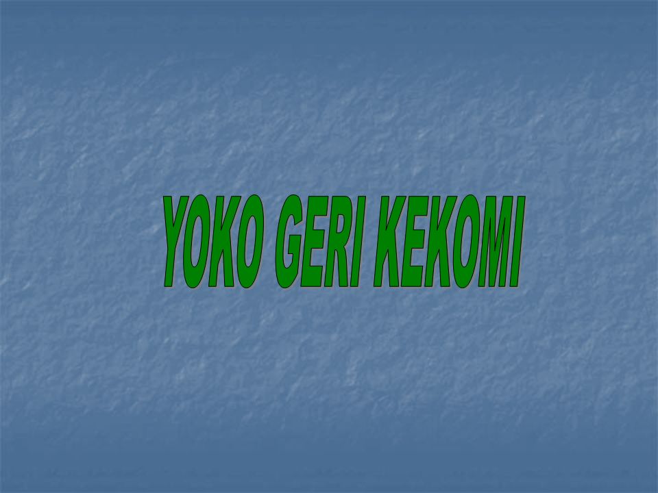 YOKO GERI KEKOMI