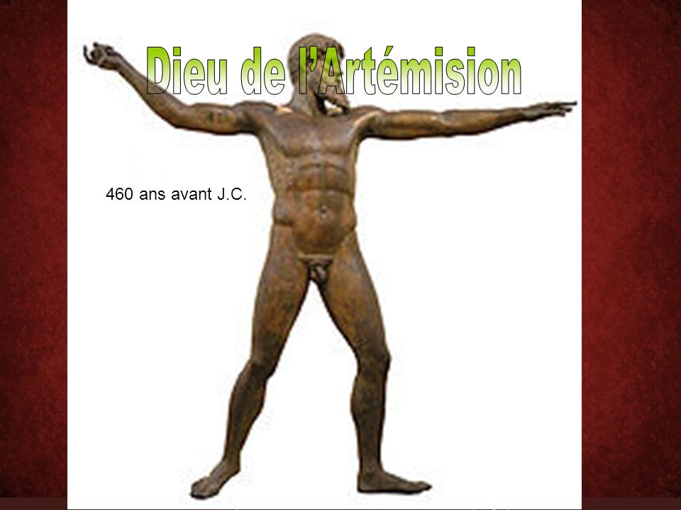 Dieu de l’Artémision 460 ans avant J.C.