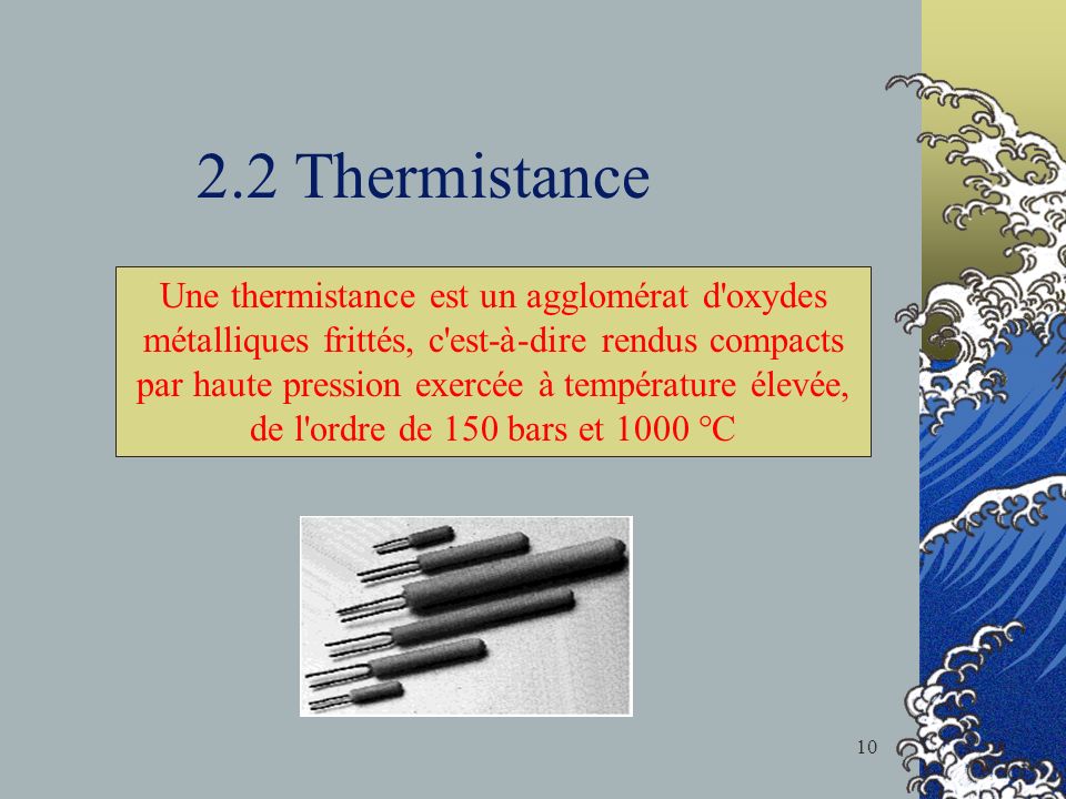 2.2 Thermistance