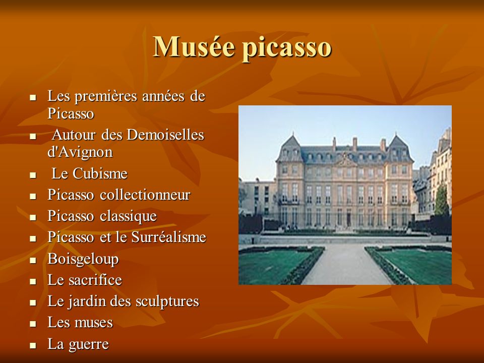 Musée picasso Les premières années de Picasso