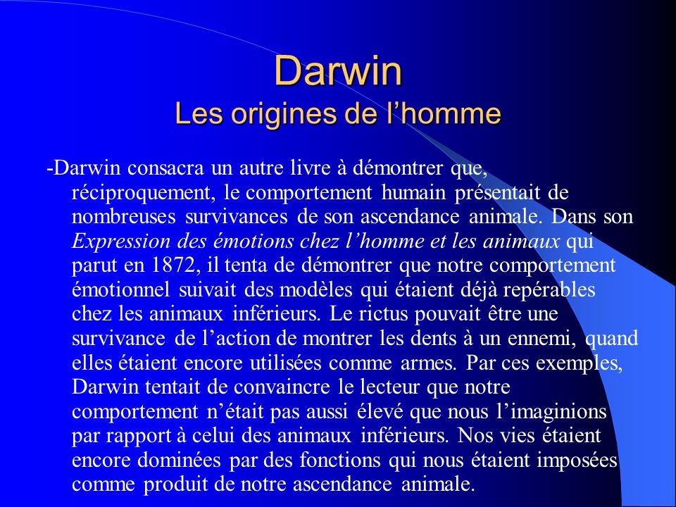 Darwinisme et Néo-Darwinisme - ppt télécharger