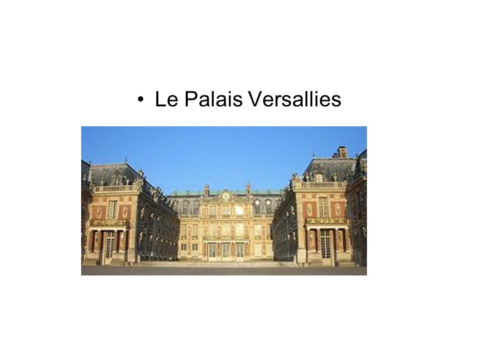 Le Palais Versallies