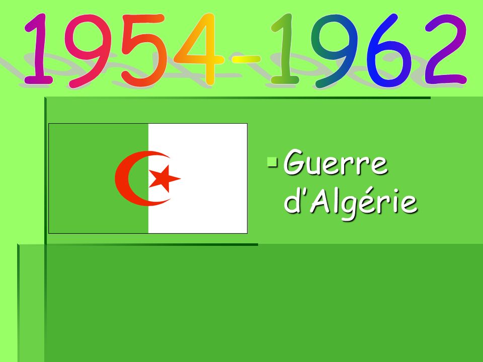 Guerre d’Algérie