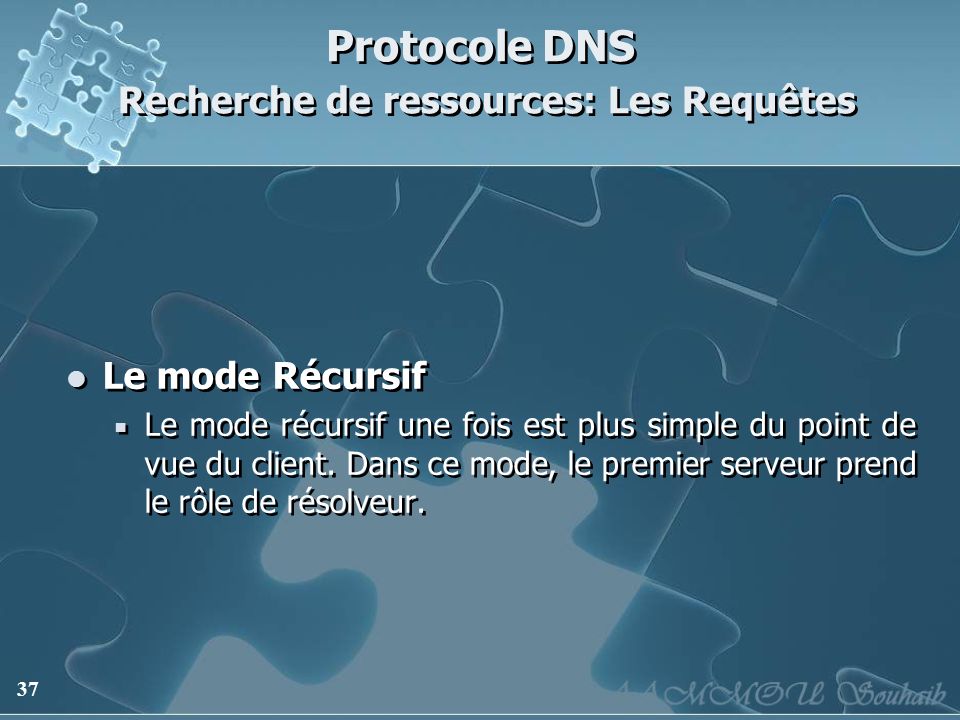 Protocole DNS Recherche de ressources: Les Requêtes