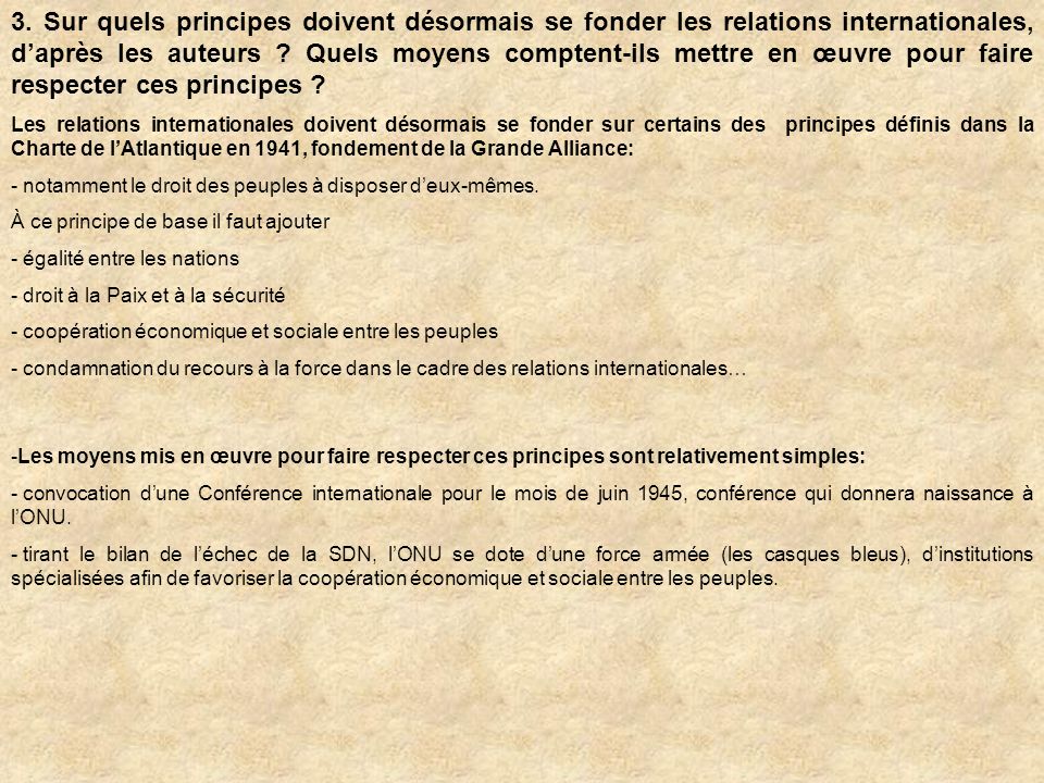 Charte De L Atlantique 1941