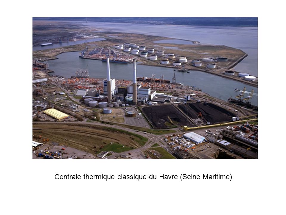 Centrale thermique classique du Havre (Seine Maritime)