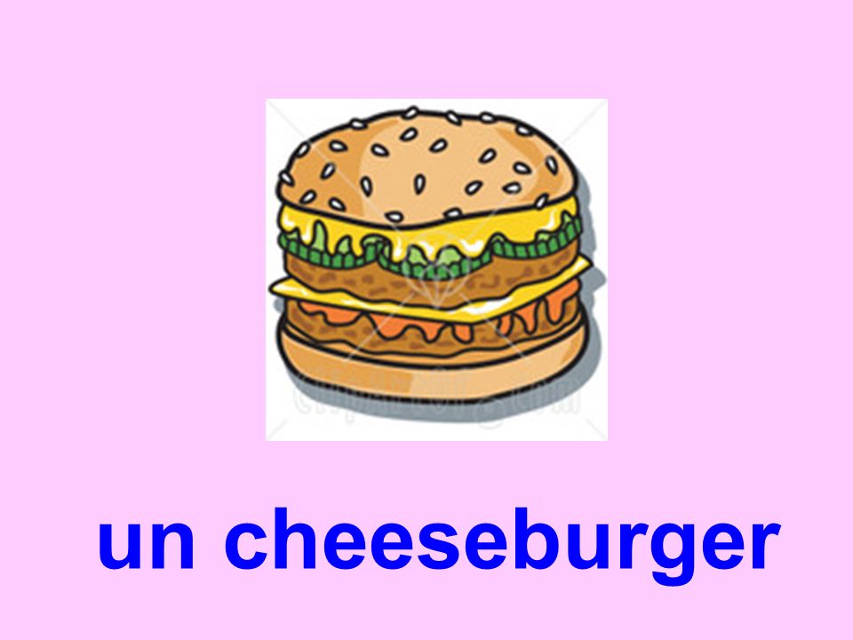 un cheeseburger