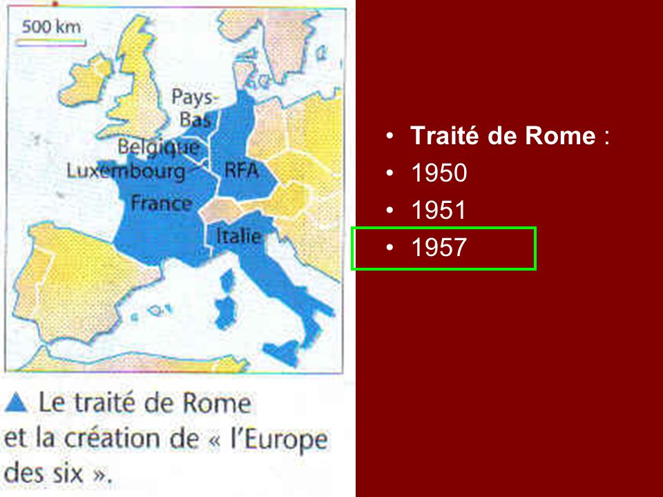 Traité de Rome :