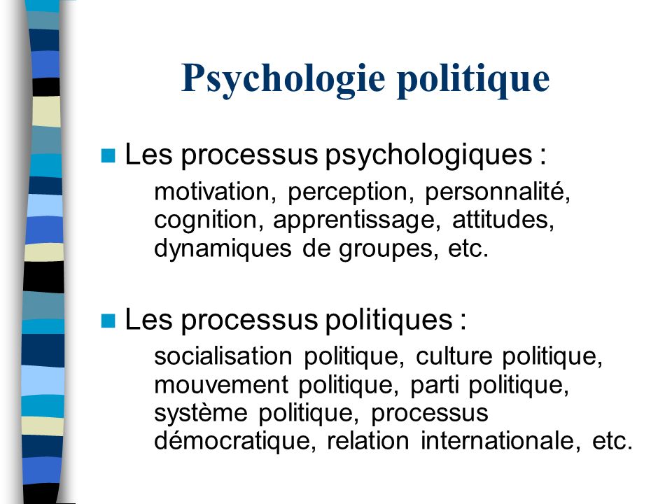 Psychologie politique