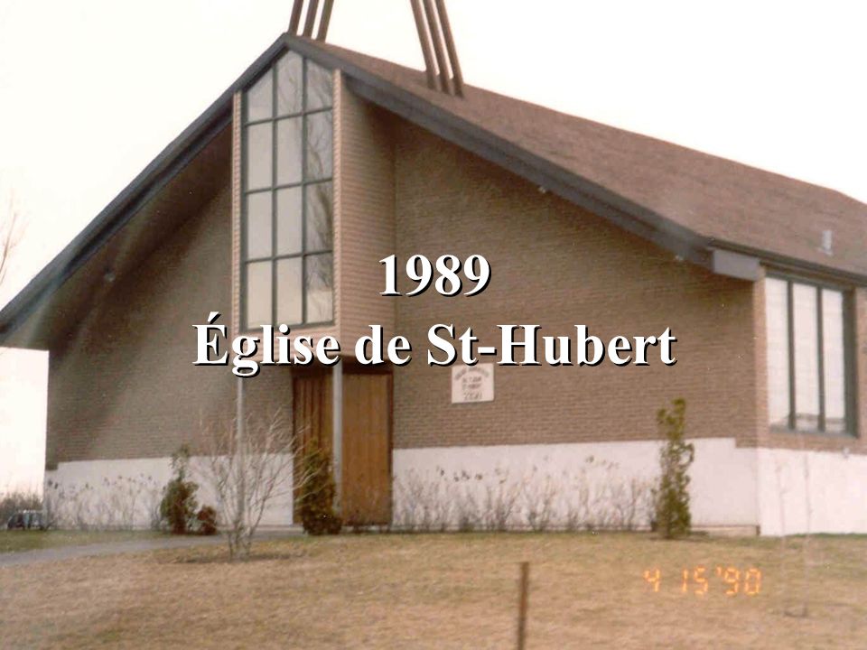 1989 Église de St-Hubert
