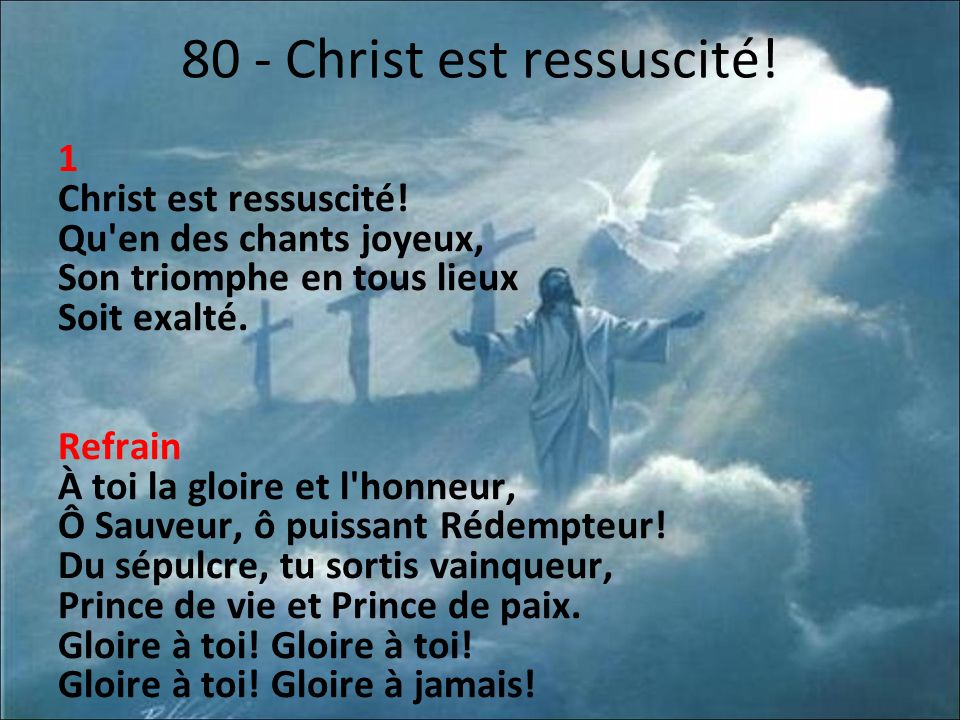 80 - Christ est ressuscité!