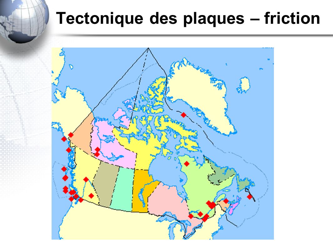 Tectonique des plaques – friction