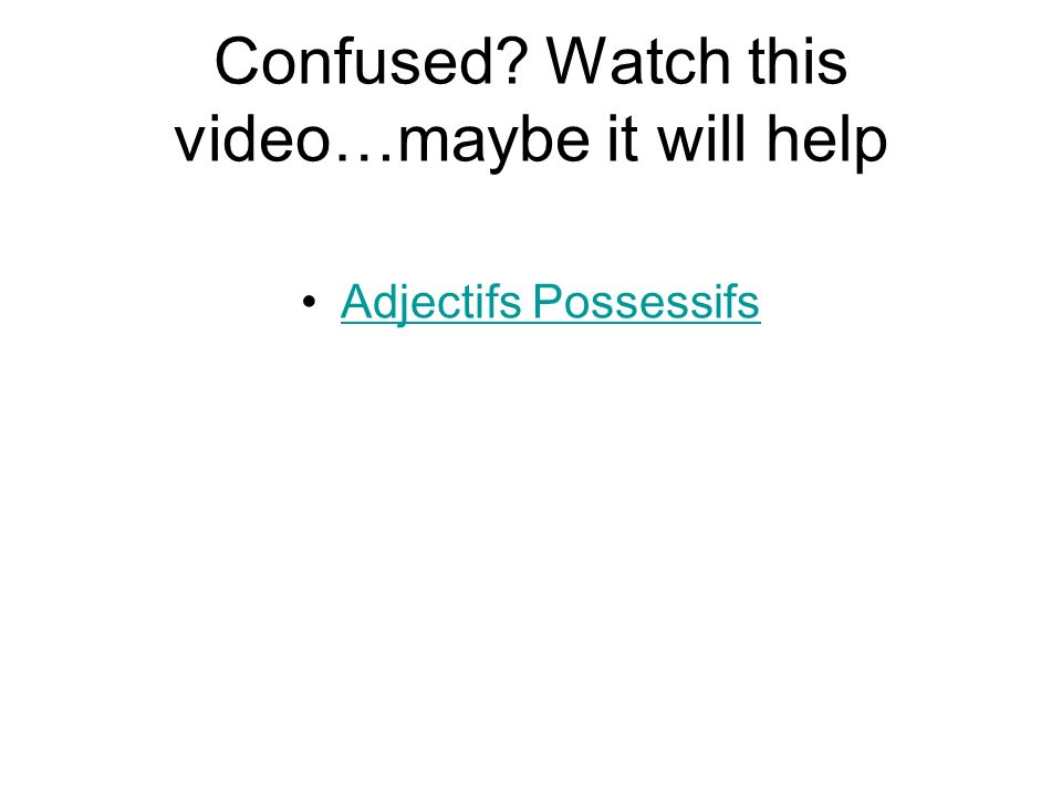 Confused Watch this video…maybe it will help