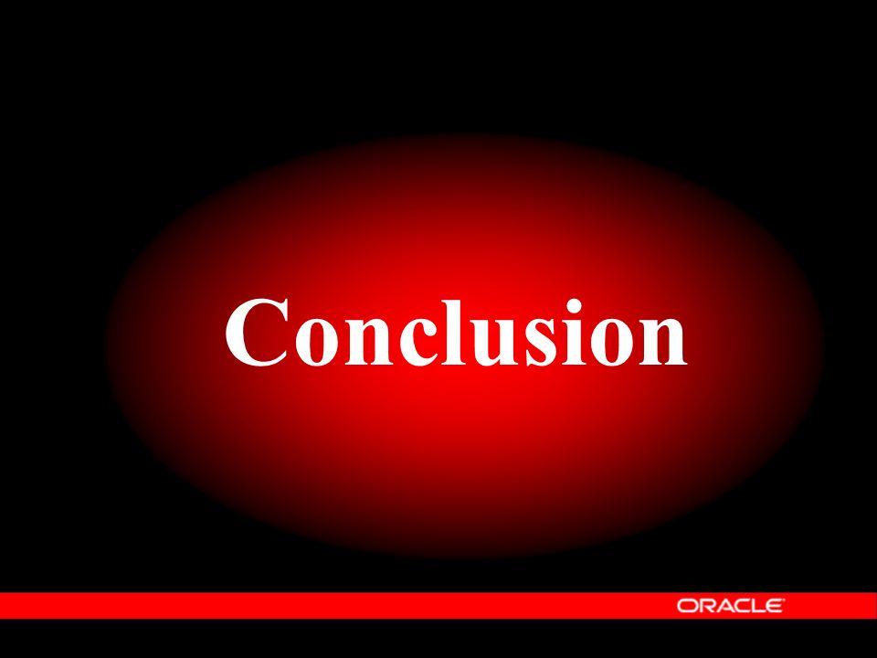 Conclusion En résumé, ce qu’il faut retenir d’Oracle Information Architecture.