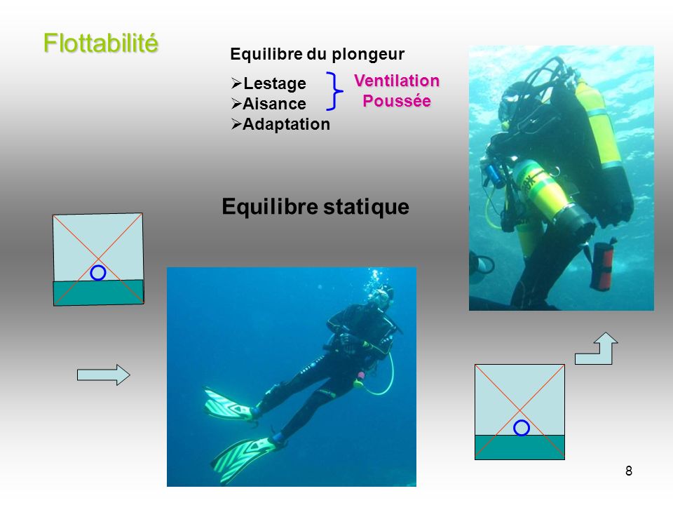 Lestage du plongeur : calculer la flottabilité idéale - Plongée Infos