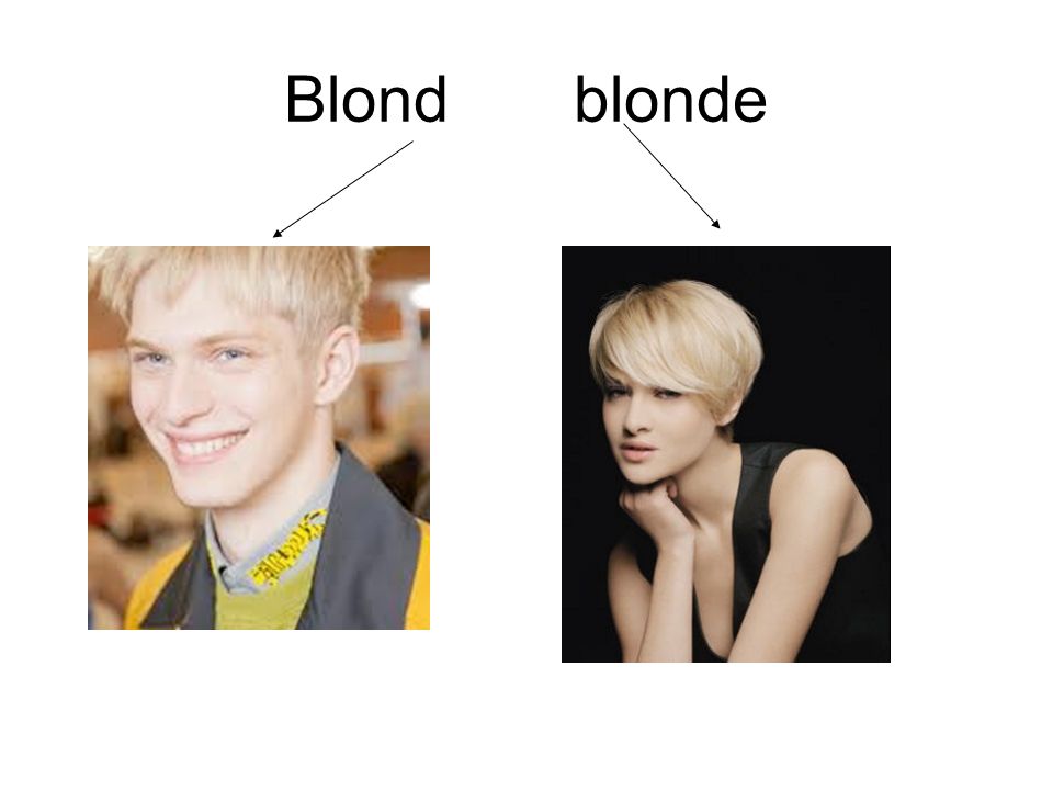 Blond blonde