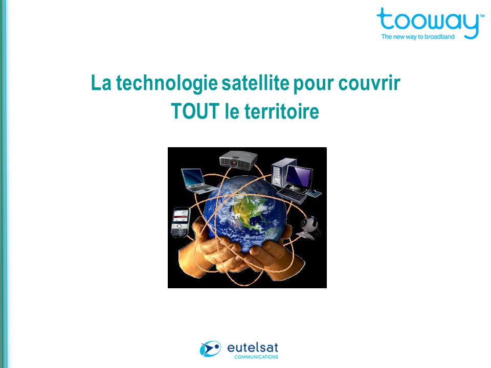 La technologie satellite pour couvrir