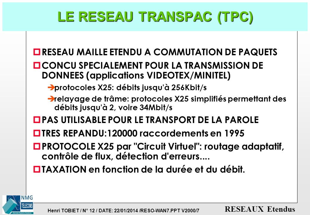 LE RESEAU TRANSPAC (TPC)