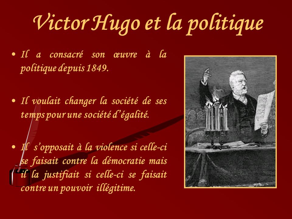 Victor Hugo et la politique