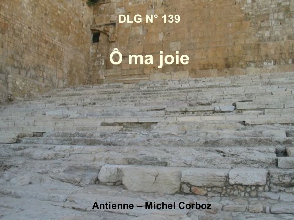Antienne – Michel Corboz