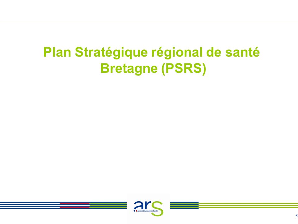 Plan Stratégique régional de santé