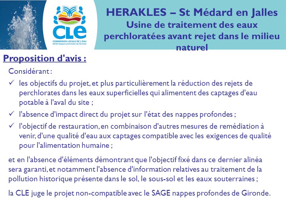 HERAKLES – St Médard en Jalles