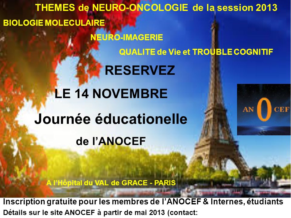 Journée éducationelle A l’Hôpital du VAL de GRACE - PARIS
