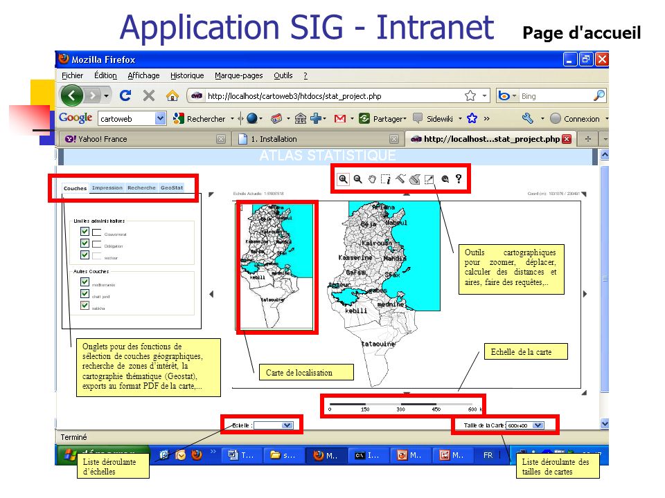 Application SIG - Intranet