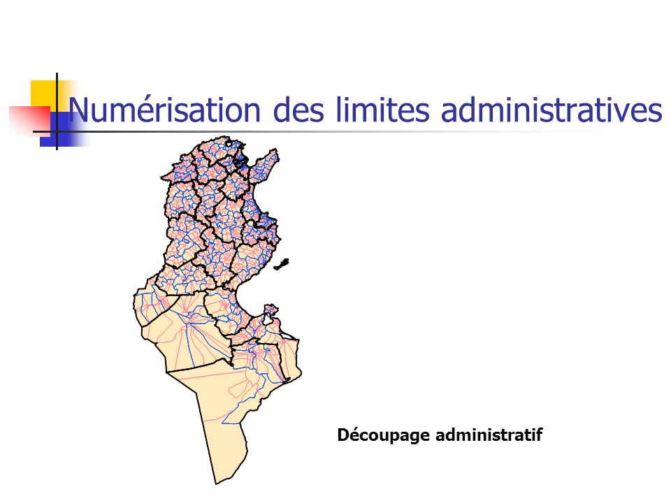 Numérisation des limites administratives