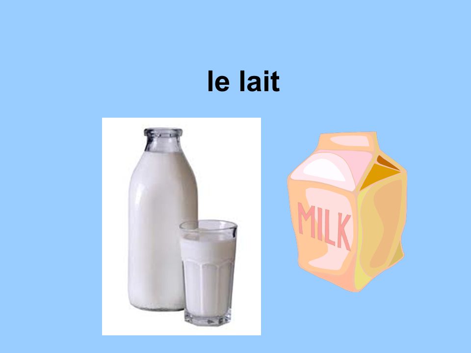 le lait