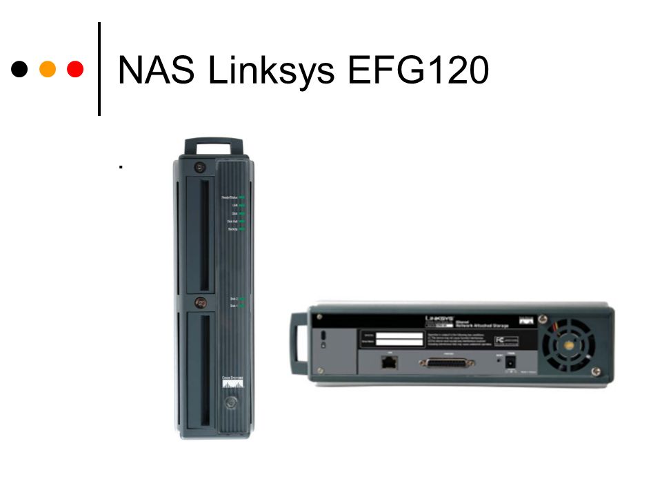 NAS Linksys EFG120 .