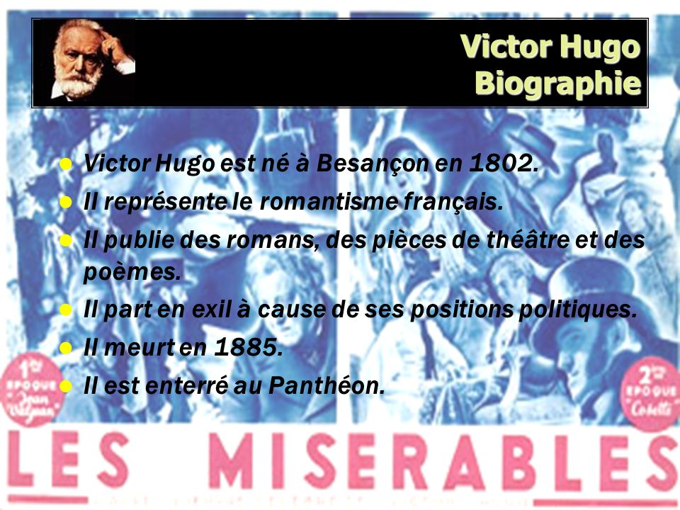 Victor Hugo Biographie