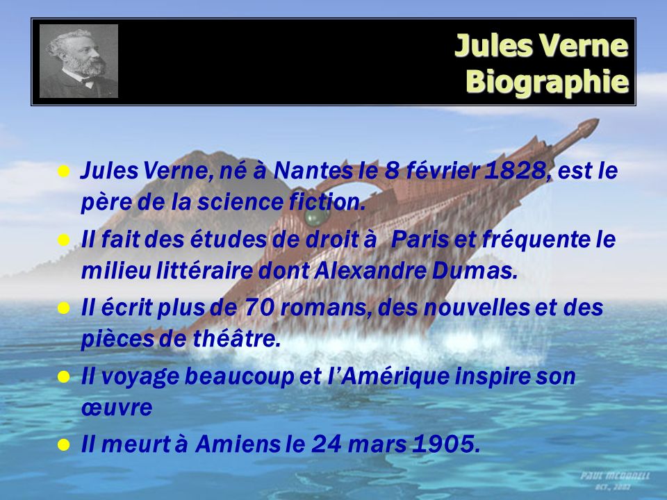 Jules Verne Biographie