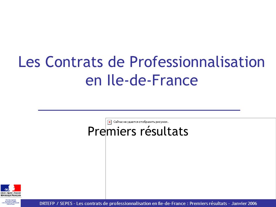 Les Contrats de Professionnalisation en Ile-de-France