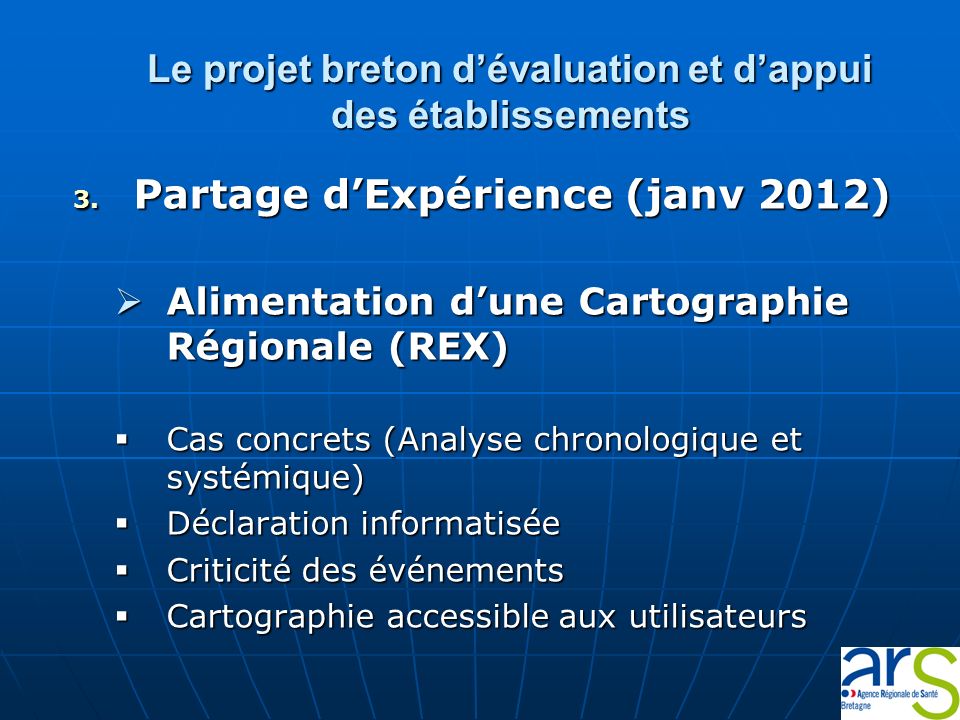 Le projet breton d’évaluation et d’appui des établissements