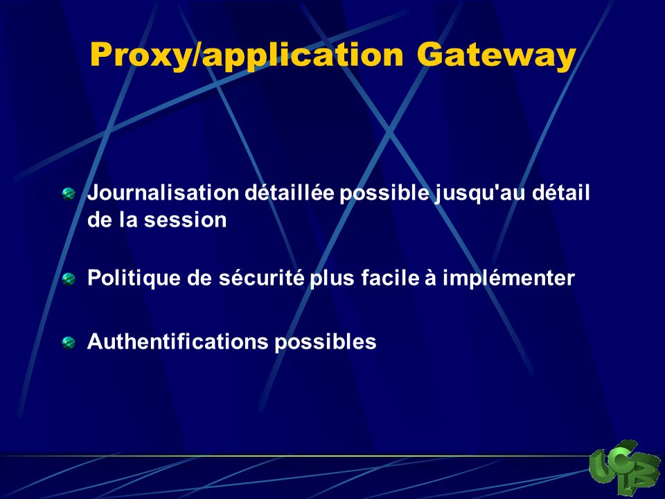 Proxy/application Gateway