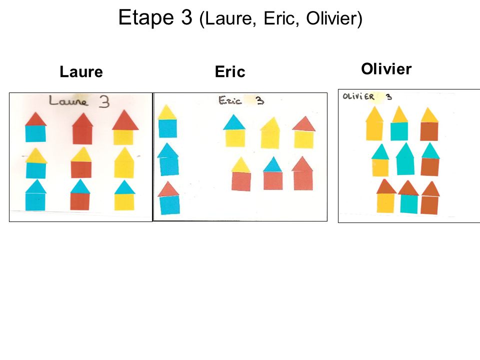 Etape 3 (Laure, Eric, Olivier)