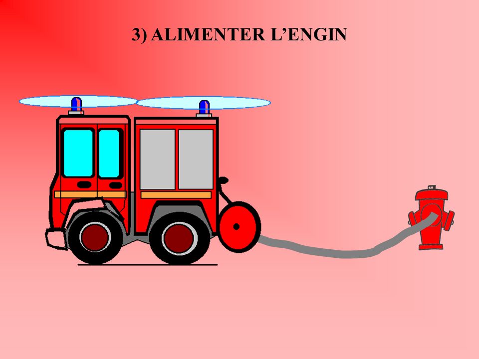 3) ALIMENTER L’ENGIN