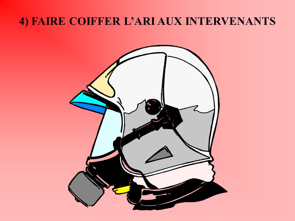 4) FAIRE COIFFER L’ARI AUX INTERVENANTS