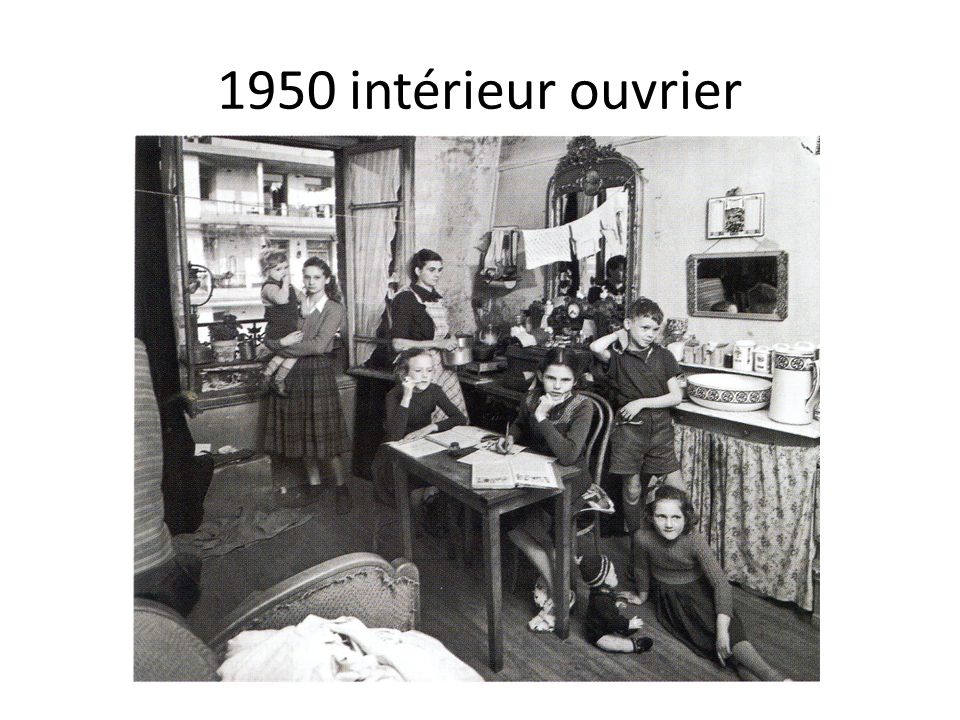 1950 intérieur ouvrier